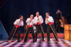 (left to right) Yando Lopez as Jinx, Christopher Ratliff as Smudge, Adam LaSalle as Francis and Matt Edmonds as Sparky in "Forever Plaid" at Theater at the Center