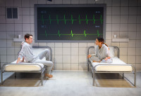 (left to right) Sam Hubbard and Daniella Pereira in Strawdog Theatre Company’s Chicago premiere of 'The Effect'