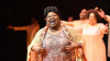 Robin DaSilva and cast in “Mahalia Jackson: Moving Through the Light” at the Black Ensemble Theater