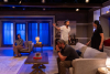 Charín Álvarez, Brian King, Eddie Martinez and Paloma Nozicka in BOTH at Steppenwolf Theatre.