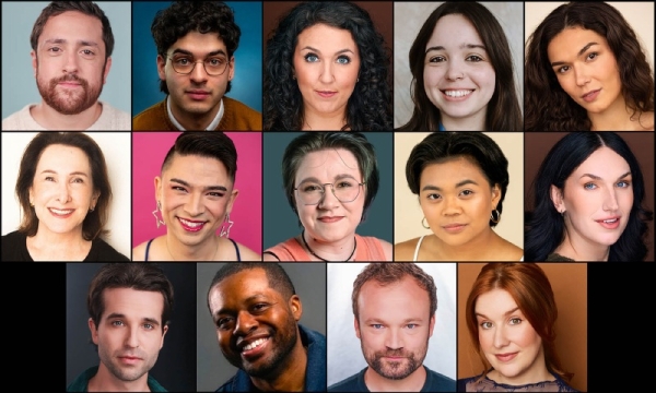 The cast of Kokandy Productions HAIR includes (top, l to r) Nick Arceo, Danny Andrew Bennett, Rachel Carreras, Ella Carson and Emily Holland (center, l to r) Lauren Miller, Z Moore, KyraJo Petit-Walla, Samantha Ringor and Nathe Rowbotham (bottom, l to r) Jack Saunders, Abraham Shaw, Kevin Webb and Missy Wise Vanderzee.