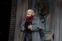 Larry Yando (Ebenezer Scrooge) in the 42nd annual production of A Christmas Carol, directed by Henry Wishcamper at Goodman Theatre (November 16 – December 29, 2019).