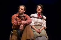Brandon Springman and Jennie Sophia in "Oklahoma!" at Marriott Theatre