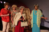 (left to right) AJ Wright, Ed Jones, Adrian Hadlock and David Cerda are Blanche, Rose, Sophia and Dorothy in The Golden Girls: The Lost Episodes, now playing at Mary's Attic