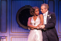 Leandra Ellis-Gaston (Sugar) and Matt Loehr (Joe) in Some Like It Hot at Cadillac Palace