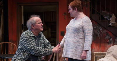 Francis Guinin (left) and Penny Slusher star in Northlight Theatre's By the Water through April 23rd