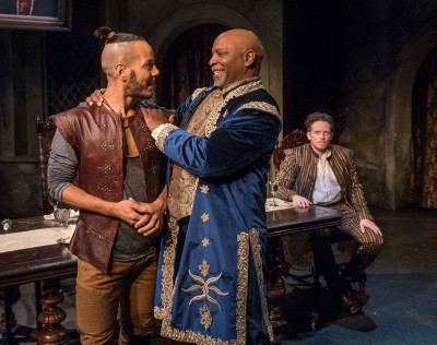 Jon Hudson Odom, David Alan Anderson and Steve Haggard in 'Witch' at Writers Theatre