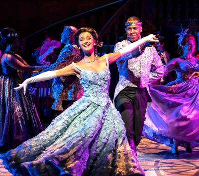 Mikayla Renfrow plays Cinderella and Markcus Blair is Prince Christopher, both making their Paramount Theatre debut in Cinderella, directed by Brenda Didier.