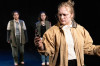 (From left) Jenn Geiger, Lolo Ramos, and Jacqui Touchet in Trap Door Theatre's Ghost Fetus.