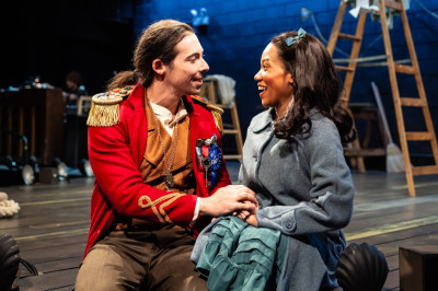 Kevin Kantor plays Lord Leonard Aster and Shelbi Voss plays his daughter, Molly Aster, in Peter and the Starcatcher, the wildly fun, all-ages prequel to J.M. Barrie's classic “Peter Pan,” packed with clever wordplay, magical stagecraft and swashbuckling escapades.