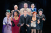 The Company of the North American tour of CLUE.