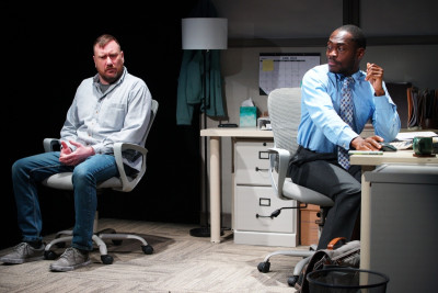 Left: Nate Faust, Debo Balogun