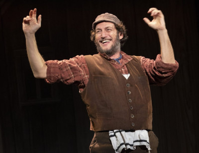 Yehezkel Lazarov stars as Tevye in the national touring production of "Fiddler on the Roof" at the Cadillac Palace Theatre.