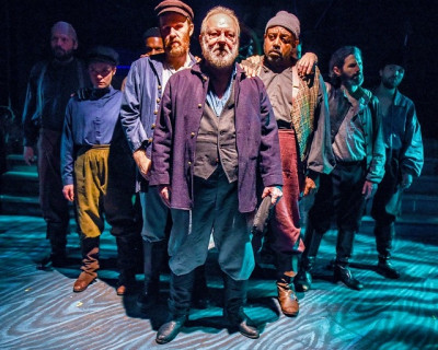 Worse for the wear, the crew in "Strange Cargo: The Doom of the Demeter" is headed by Brian Parry as Captain Gorodetsky (front) on an ill-fated journey.