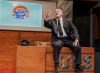 James Turano as Howard Beale is positively magnetic in the Chicago premiere of “Network,” playing now through September 29 at Invictus’ Windy City Playhouse in Chicago.