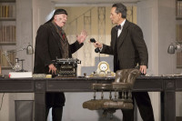 (from left) Donald Maxwell and Richard E. Grant star in Lyric Opera of Chicago's My Fair Lady through May 21st
