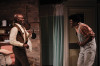 Ronald L. Connor (left) and David Dowd in Congo Square Theatre's production 'How Blood Go' performed at Steppenwolf's 1700 Theatre