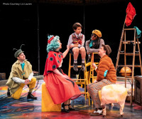 Cast of 'James and the Giant Peach' at Marriott Theatre