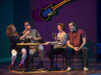 (from left) Sally Murphy, Tim Hopper, Cora Vander Broek and Ian Bradford star in Linda Vista at Steppenwolf through May 21st