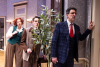 (left to right) Katy Sullivan, Garrett Lutz and Sean Fortunato in The Angel Next Door.