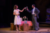 (left to right) Allison Sill as Mary Bailey and David Sajewich as George Bailey. © Theatre at the Center