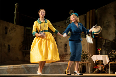 Clara (Solea Pfeiffer) and her mother, Margaret (Renee Fleming), visit Italy in “The Light in the Piazza.”