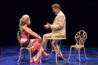 Samantha Pauly and Sean Allan Krill in "Honeymoon in Vegas" at Marriott Theatre