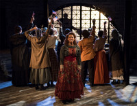 (center) Katherine Thomas with the cast of Griffin Theatre Company’s production of RAGTIME, directed by Scott Weinstein.