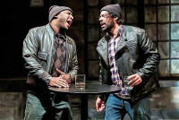 Gabriel Ruiz as Abe in Ike Holter's The Wolf at the End of the Block