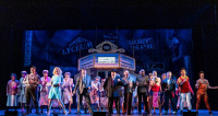 The cast of THE PRODUCERS at NorthShore Center for the Performing Arts