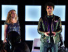 Laura Sturm and Daniel Chenard in The New Colony's world premiere of FUN HARMLESS WARMACHINE by Co-Artistic Director Fin Coe, directed by James Fleming