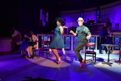 Terri K. Woodall and Tristan Bruns in Kinda Dukish from SOPHISTICATED LADIES by Porchlight Music Theatre