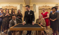 'The Magic Parlour' starring Dennis Watkins