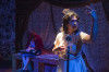 Rachel Guth (left) and Amanda Raquel Martinez in Black Button Eyes Productions’ “Ghost Quartet” at Stage 773