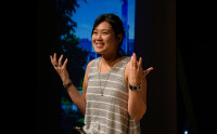 Kaitlyn Cheng in "Title Ten' at Theater