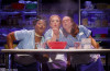 Charity Angel Dawson is Becky; Desi Oakley is Jenna; and Lenne Klingaman is Dawn in Waitress, at the Cadillac Palace Theatre.