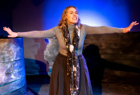 Carolyn Kruse is Molly Sweeney at the Chopin Studio Theatre through May 8.