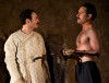 Arian Moayed and Omar Metwally in Gaurds at the Taj at Steppenwolf Theatre through July 22.